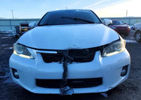 2012 Lexus Ct 200 z USA, uszkodzony, nr VIN JTHKD5BH4C2063624